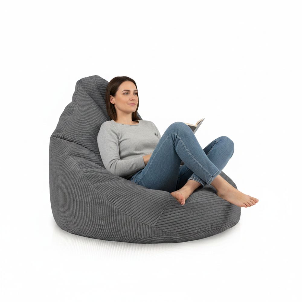 Sitzsack Flumpster Dune XXL, anthrazit