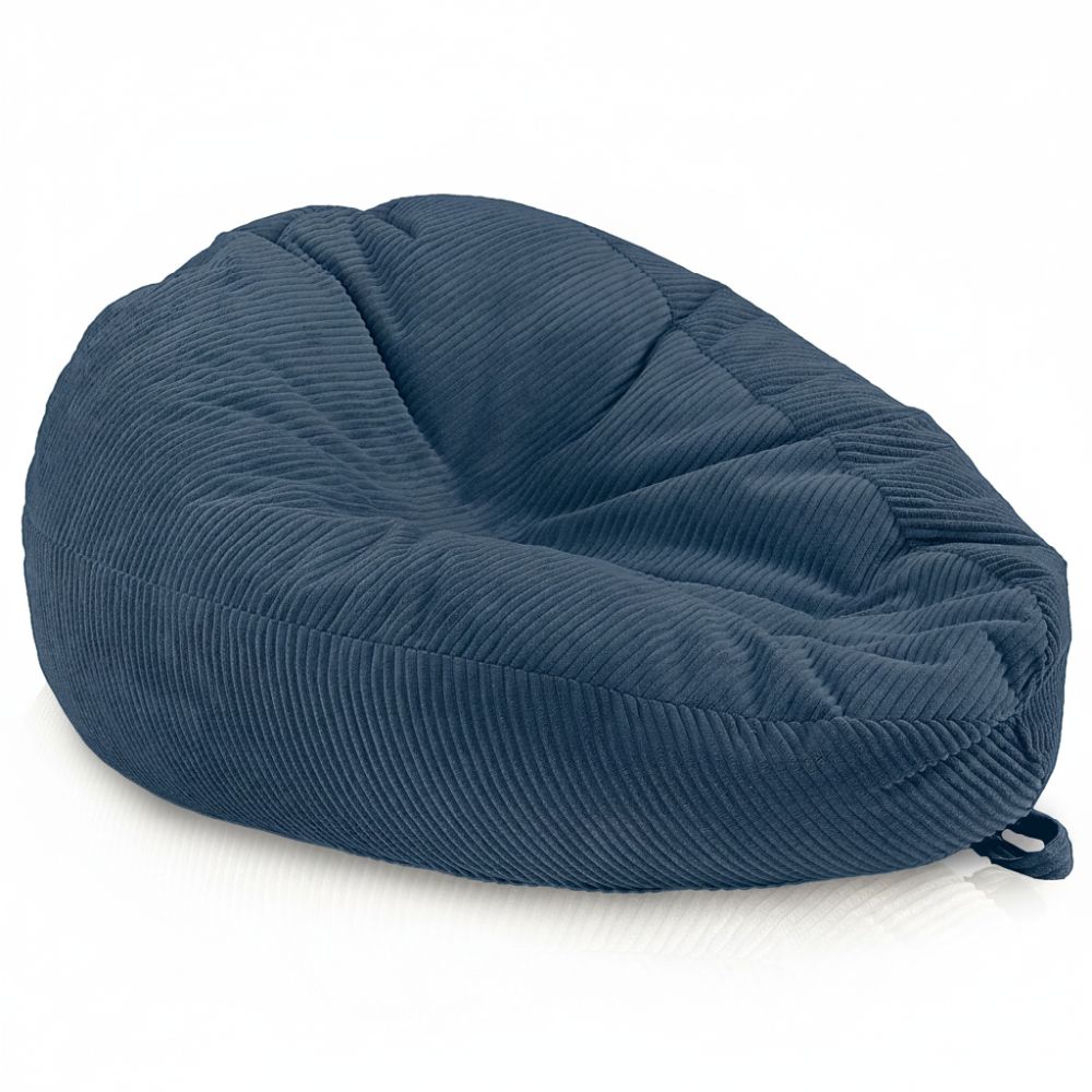 Sitzsack Flumpy Dune XL dunkelblau liegend