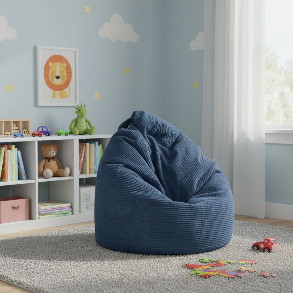 Sitzsack Flumpy L dunkelblau kinderzimmer
