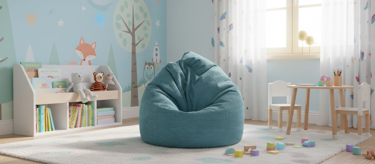 Sitzsack Flumpy L petrol grossansicht