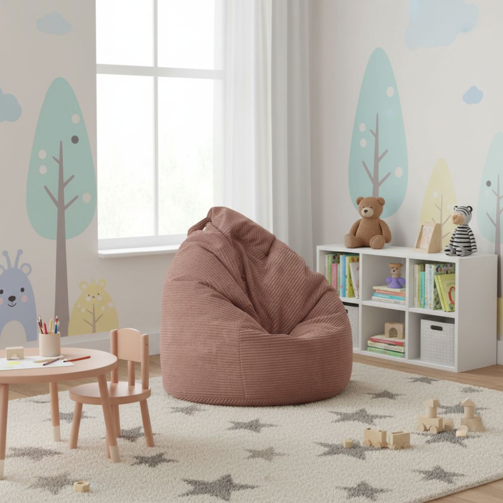 Sitzsack Flumpy L terracotta kinderzimmer