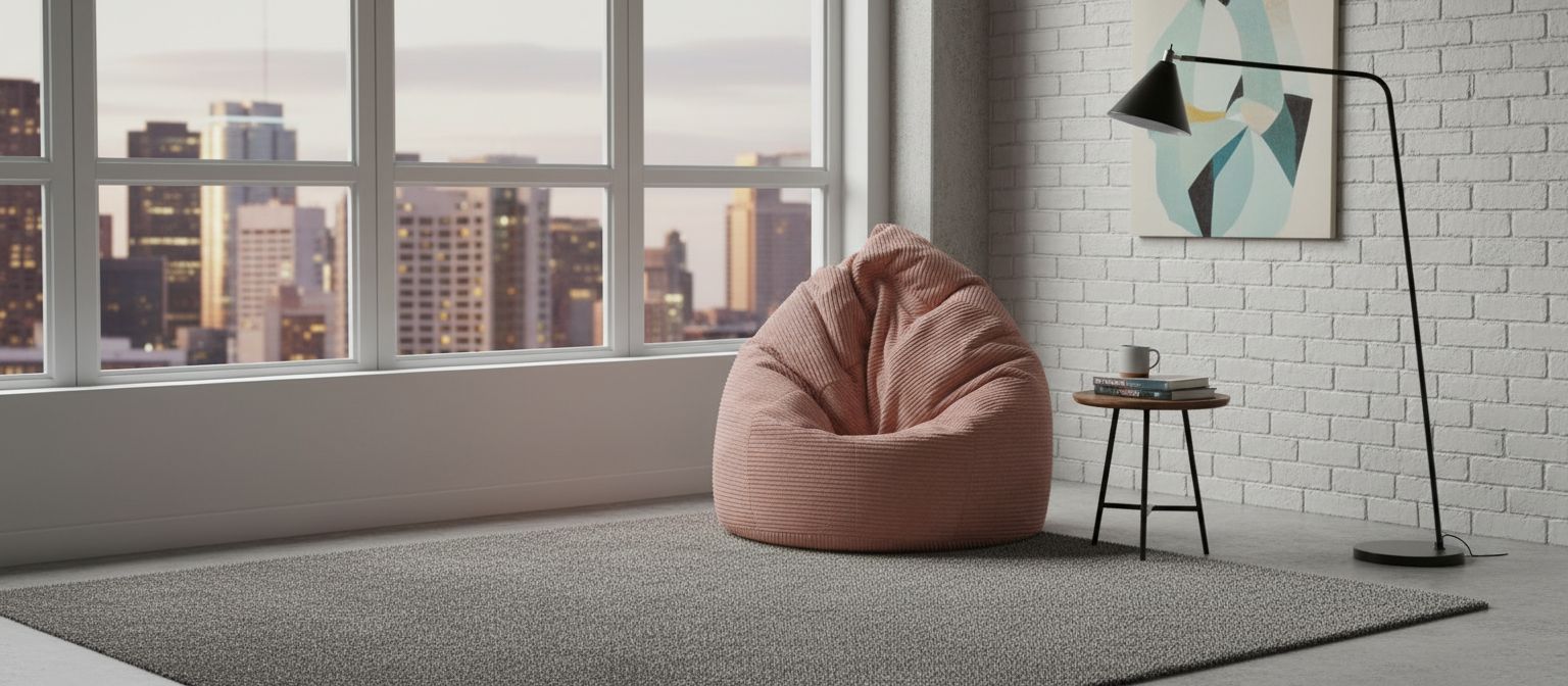 Sitzsack Flumpy Dune XXL terracotta grossansicht