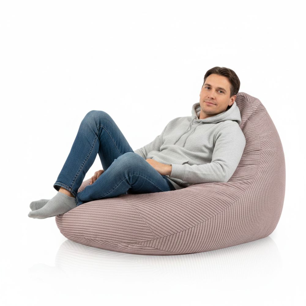 Sitzsack Flumpster Dune XXL, altrose