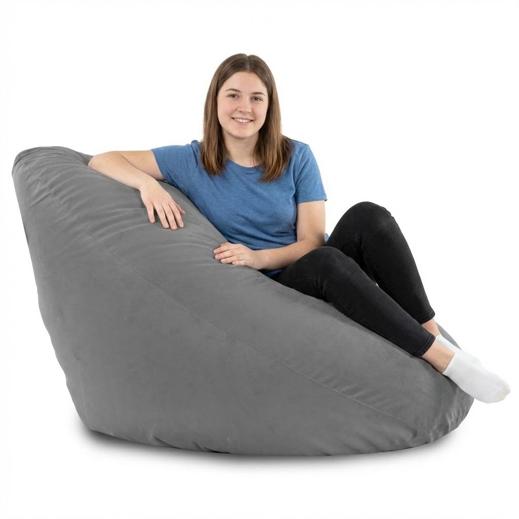 Sitzsack Flumpster Cloud XXL, grau