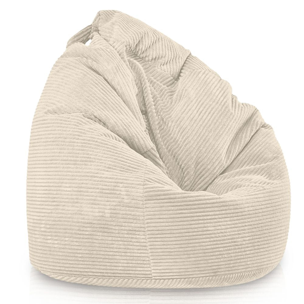 Sitzsack Flumpy L beige seite
