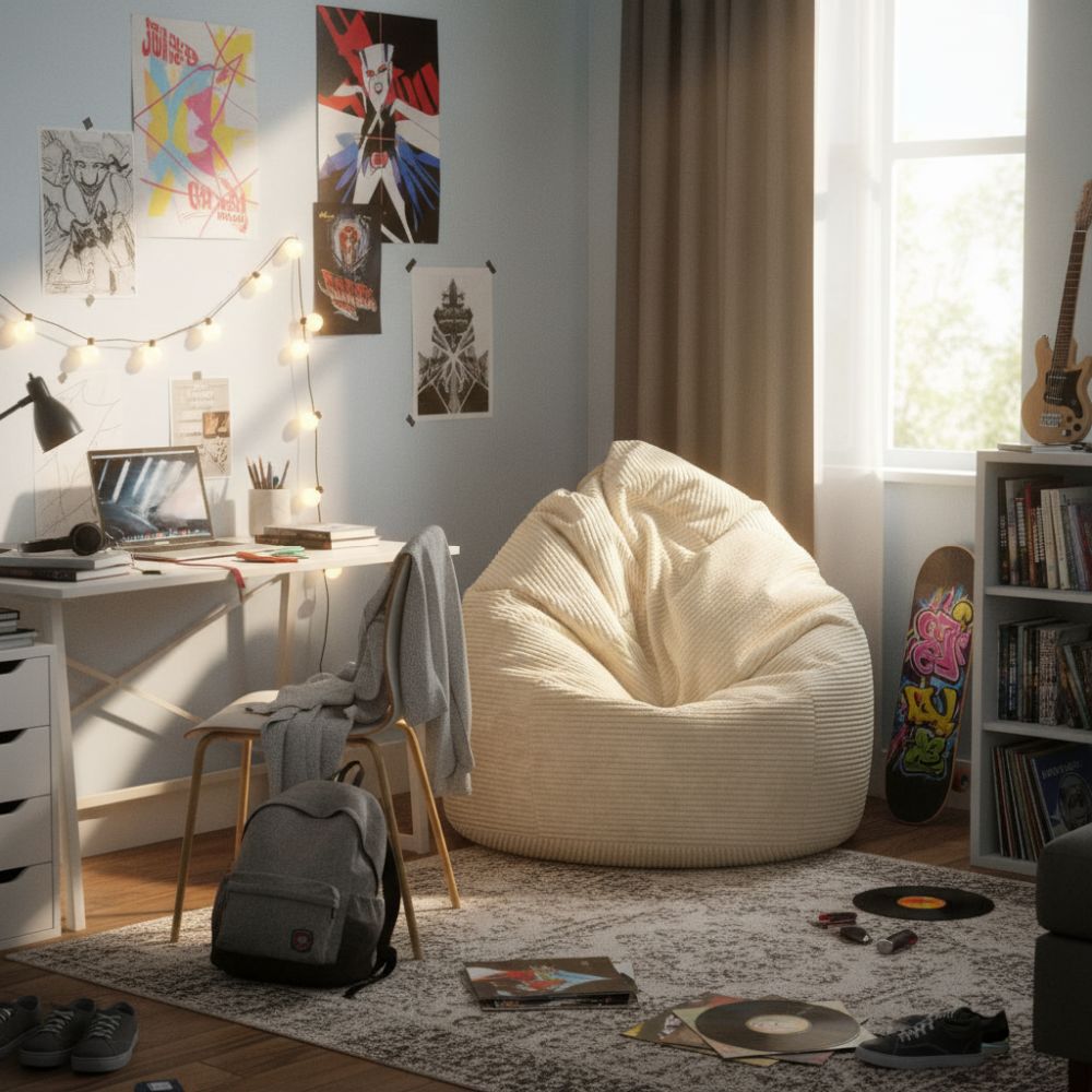 Sitzsack Flumpy Dune XL beige teenagerzimmer