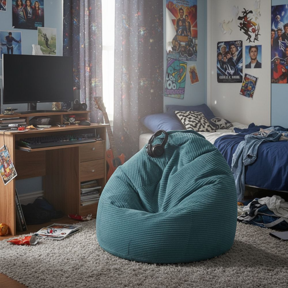 Sitzsack Flumpy Dune XL petrol gamersessel