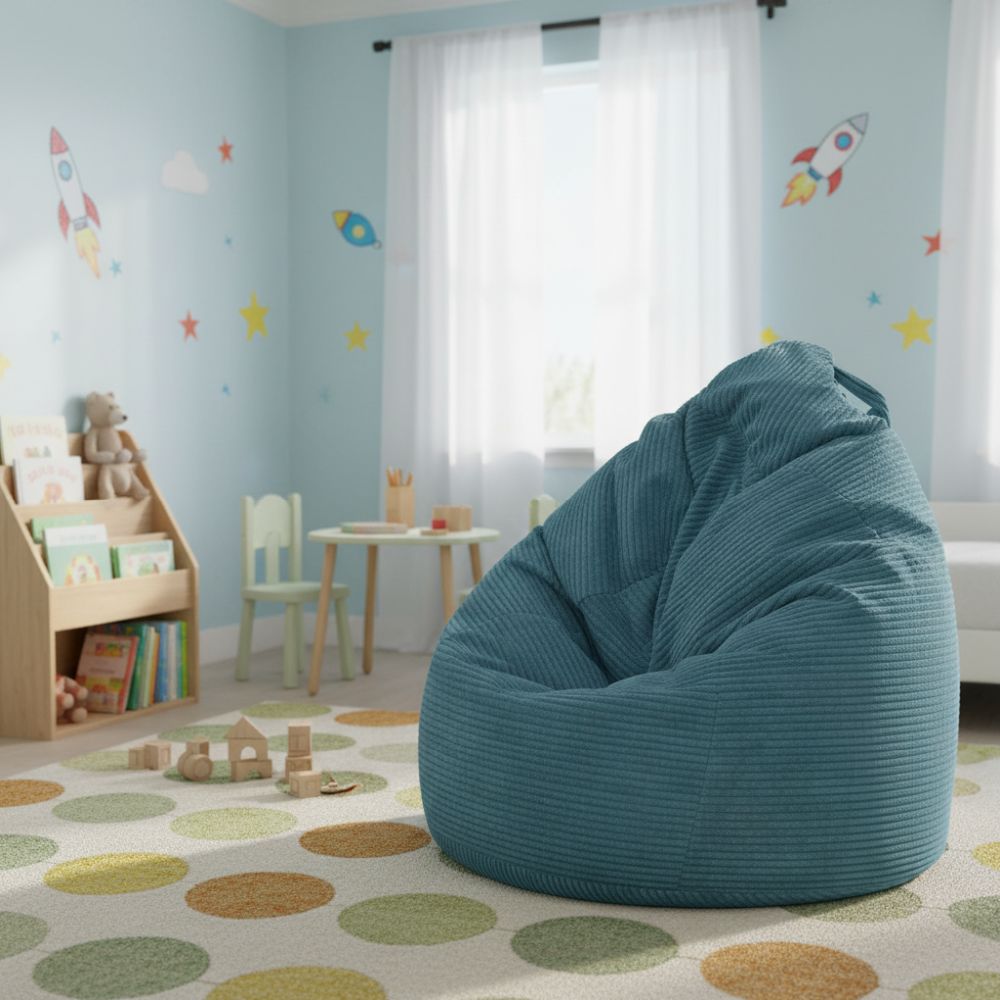 Sitzsack Flumpy L petrol kinderzimmer