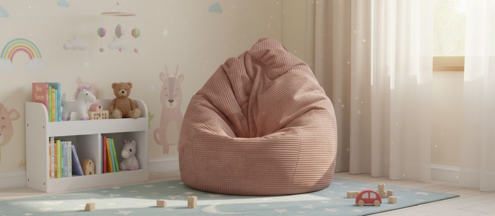 Sitzsack Flumpy L terracotta grossansicht